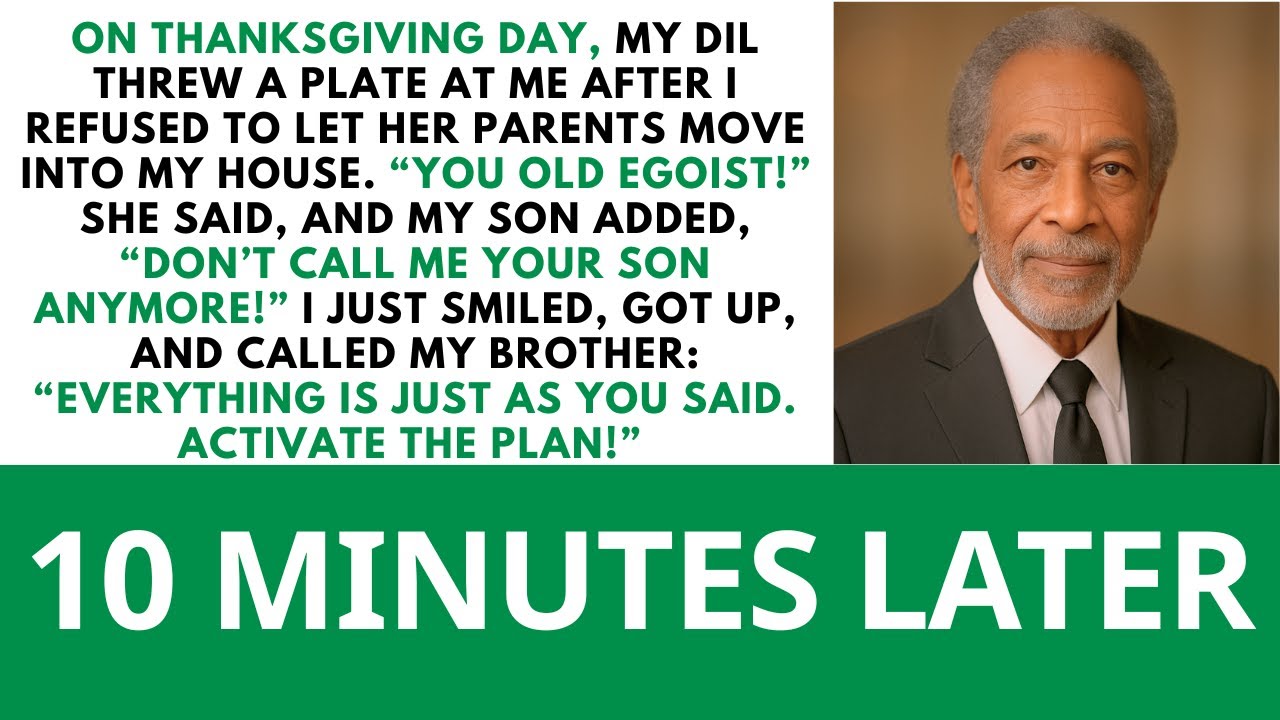 My Daughter-In-Law Threw A Plate At Me And Called Me Selfish On Thanksgiving Day...