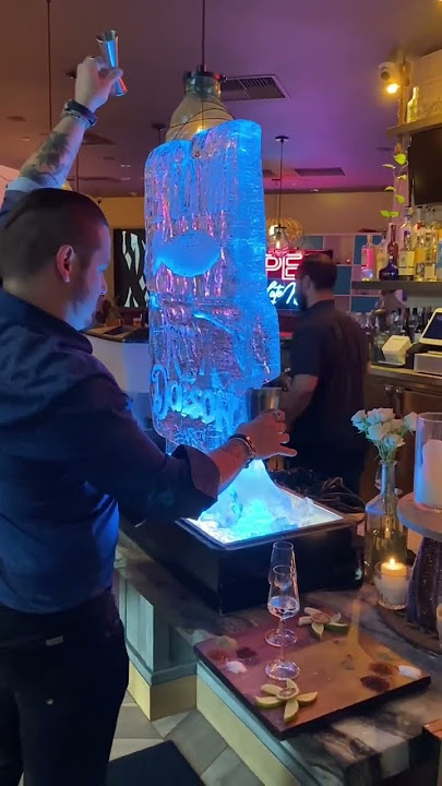 How To Make A Giant Ice Luge At Home In Your Freezer - DIY 