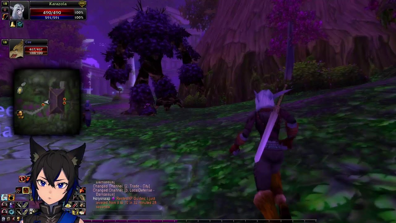 I made WoW Classic feel like a REAL RPG || Chill Sunday Midnight Stream || Come and chat!