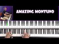 Amazing montuno  latin piano tutorial