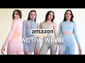 trying on AMAZON ACTIVEWEAR *is it worth it?