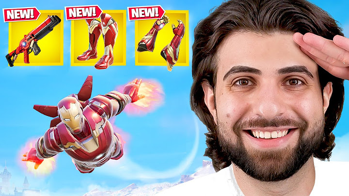 Fortnite's IRON MAN Update is HERE!