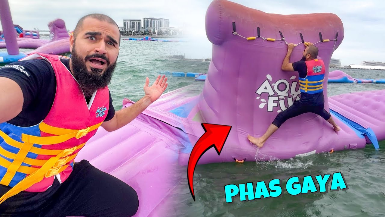 Jumeirah beach per adventure kar lia 🏄‍♂️ Halat kharab hogai 😂