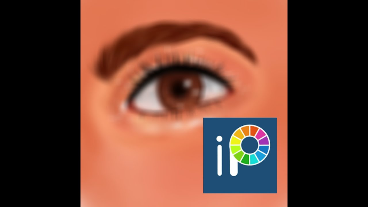 How can you draw eye in ibisPaintX - BYLANANUR - YouTube