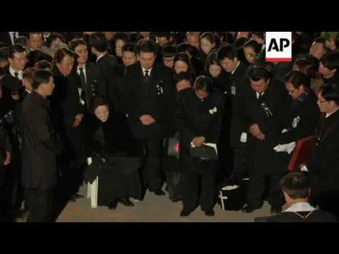 Burial ceremony for late president Kim Young-sam