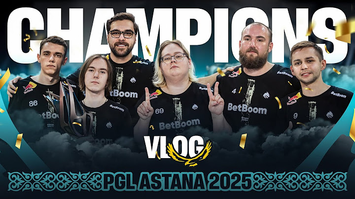 TEAM SPIRIT: PGL ASTANA 2025. CHAMPIONS VLOG (ENG SUB)