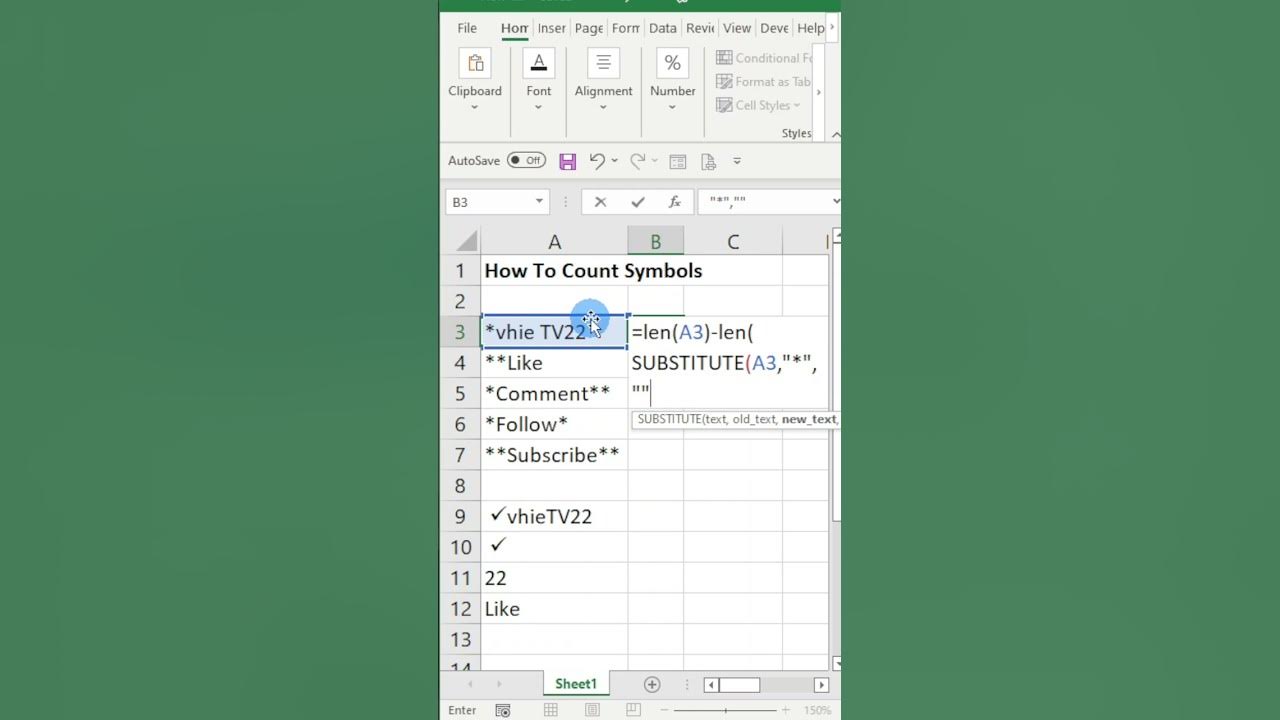 learn-how-to-count-symbols-in-your-excel-data-shorts-youtube