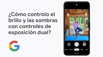 Cómo controlar el brillo y las sombras con controles de exposición dual en el Pixel 4a