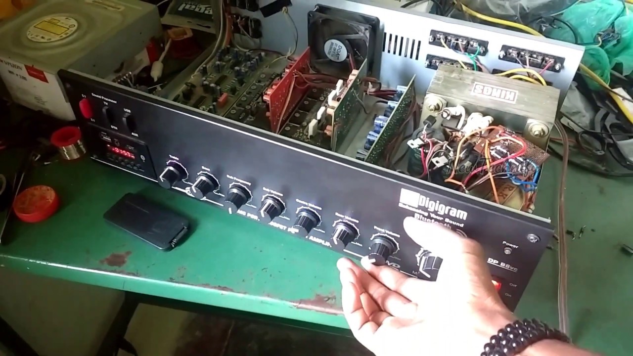5.1 Low Budget Amplifier 4 fet Mono 2030 board YouTube