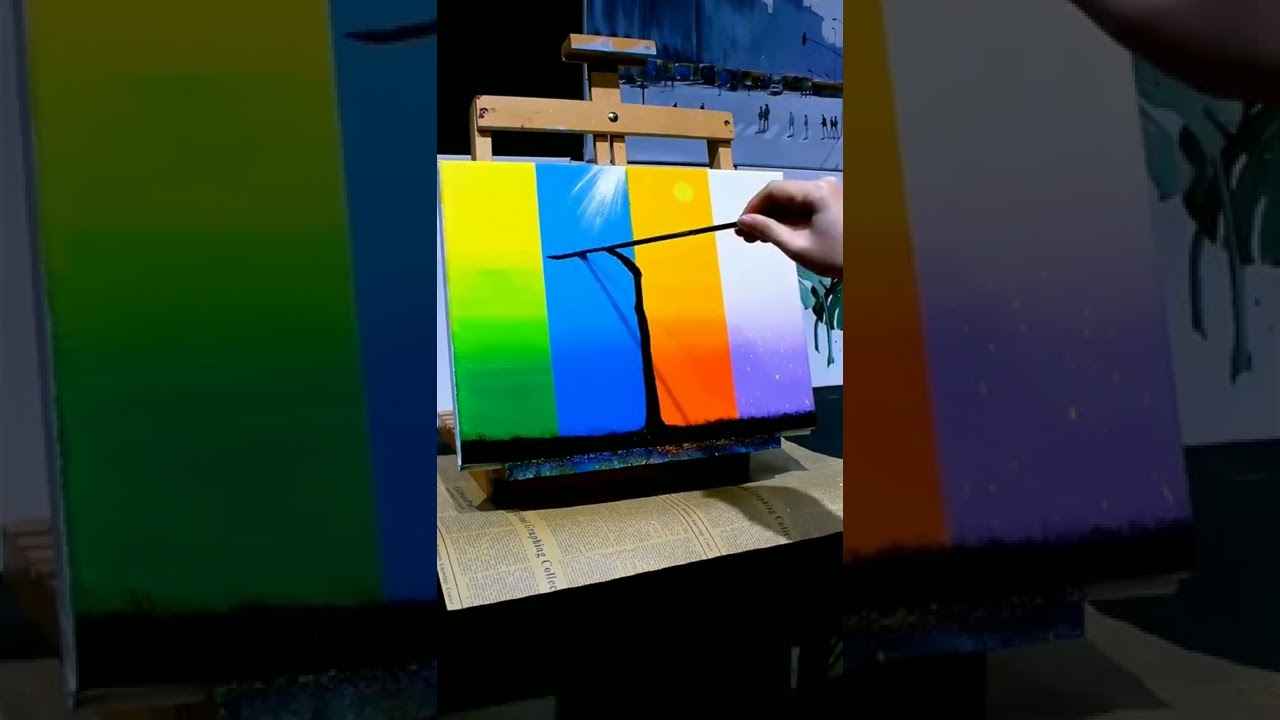 four seasons painting