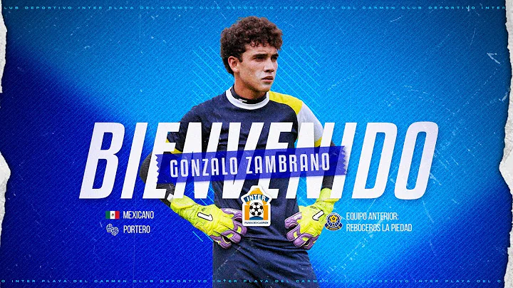 !  Bienvenido, Gonzalo Zambrano