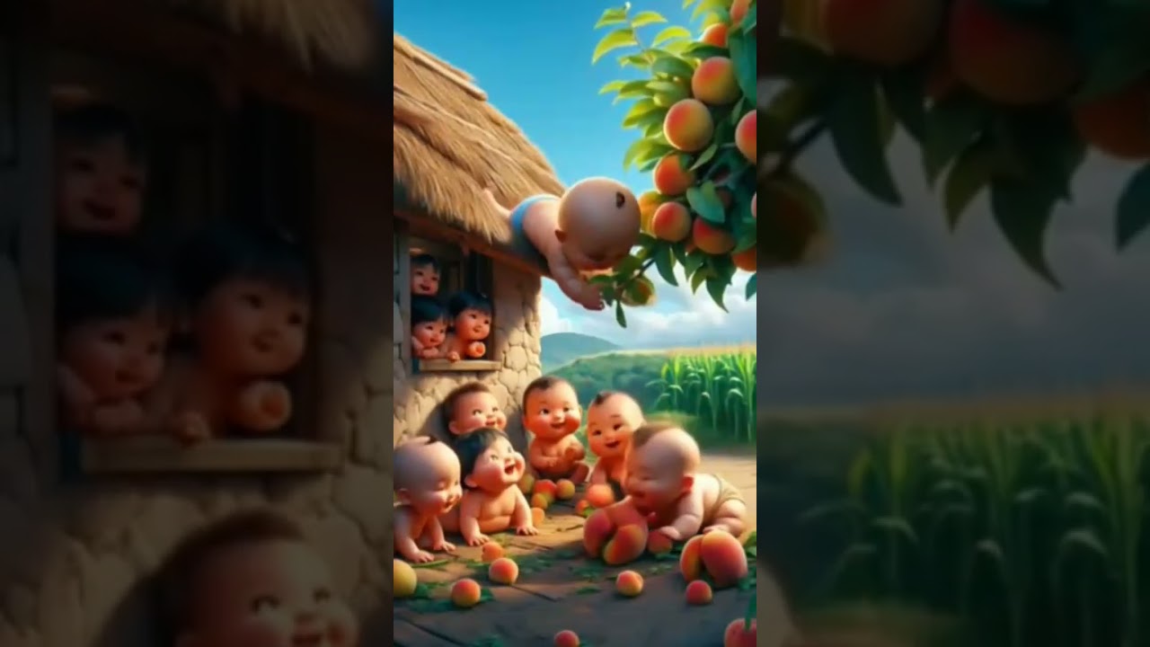 “Kids Garden Adventure: Playtime Laughter in Nature! 🌱” 