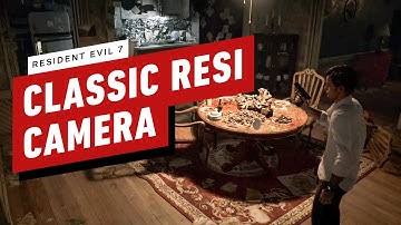 Resident Evil 7 with a Classic Resi Fixed Camera (Concept Video)