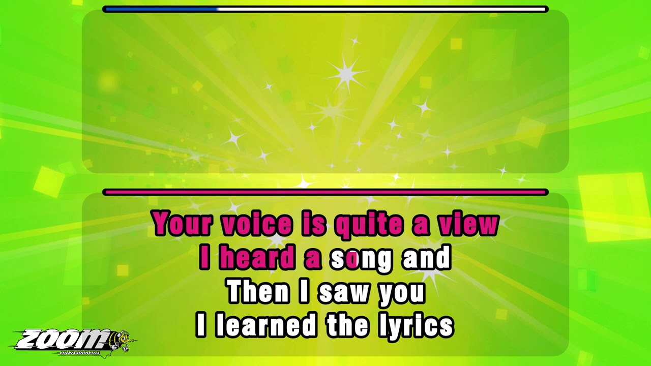 Music To My Eyes Karaoke