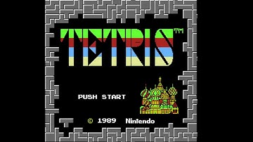 Tetris Title Screen.