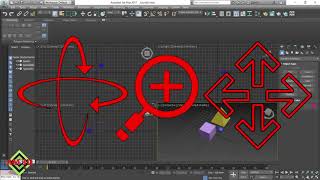 3DS MAX tutorial zoom .pan . and rotate for beginners