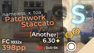 Download lagu (#39) nameless x toa - Patchwork Staccato [Another] |  HDDT 99.32% (398pp)