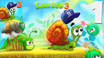 Snail Bob 3 - Full Gameplay Walkthrough Parte 1 (iOS, Android)