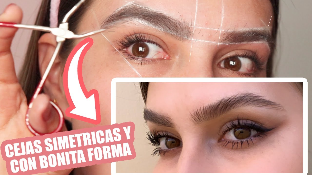 Como depilar tus cejas con cuchilla #depiladodecejas #depilacionconc, Shaving Eyebrows Tutorial