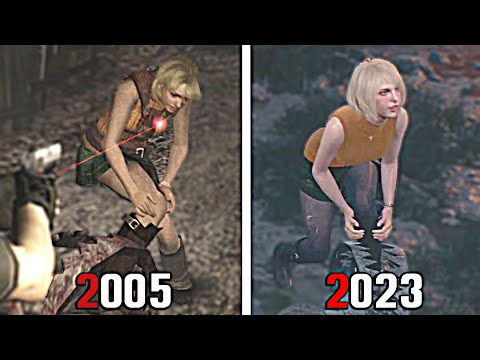 Idle Sloth💙💛 on X: (ElAnalistaDeBits) Resident Evil 4 Remake vs Original, Preview Gameplay