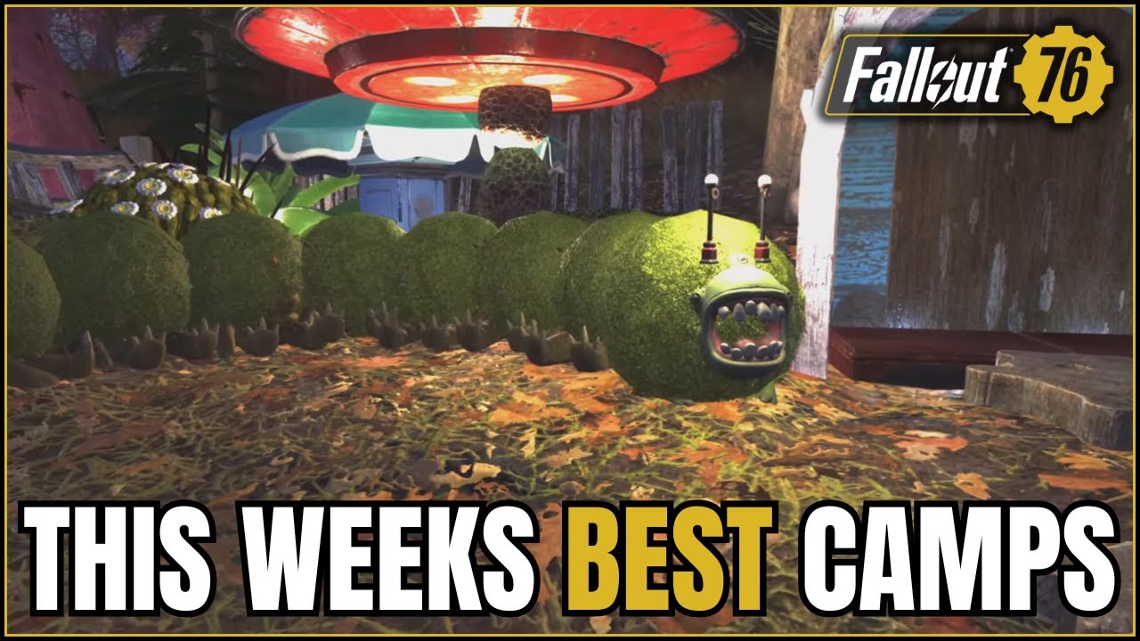 This Weeks Best Builds! Fallout 76 Top 5 Camps 2024 YouTube