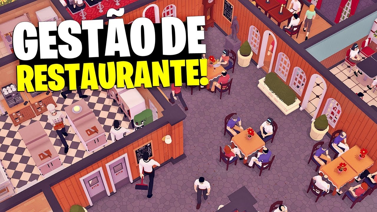 Abrindo um novo restaurante! - Cheef A Restaurant Tycoon Game #01 