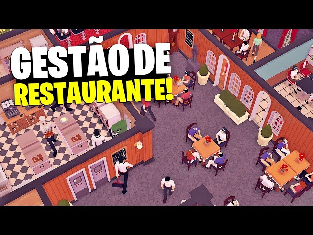 NOVO SIMULADOR DE GESTÃO DE RESTAURANTE!