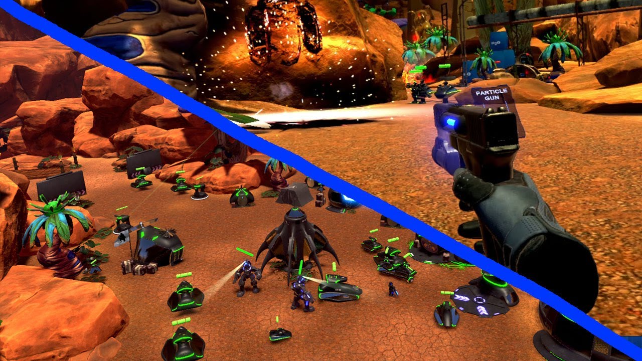 A mixture of C&C and Renegade in VR! Cool! - Orkana Conflict VR - YouTube
