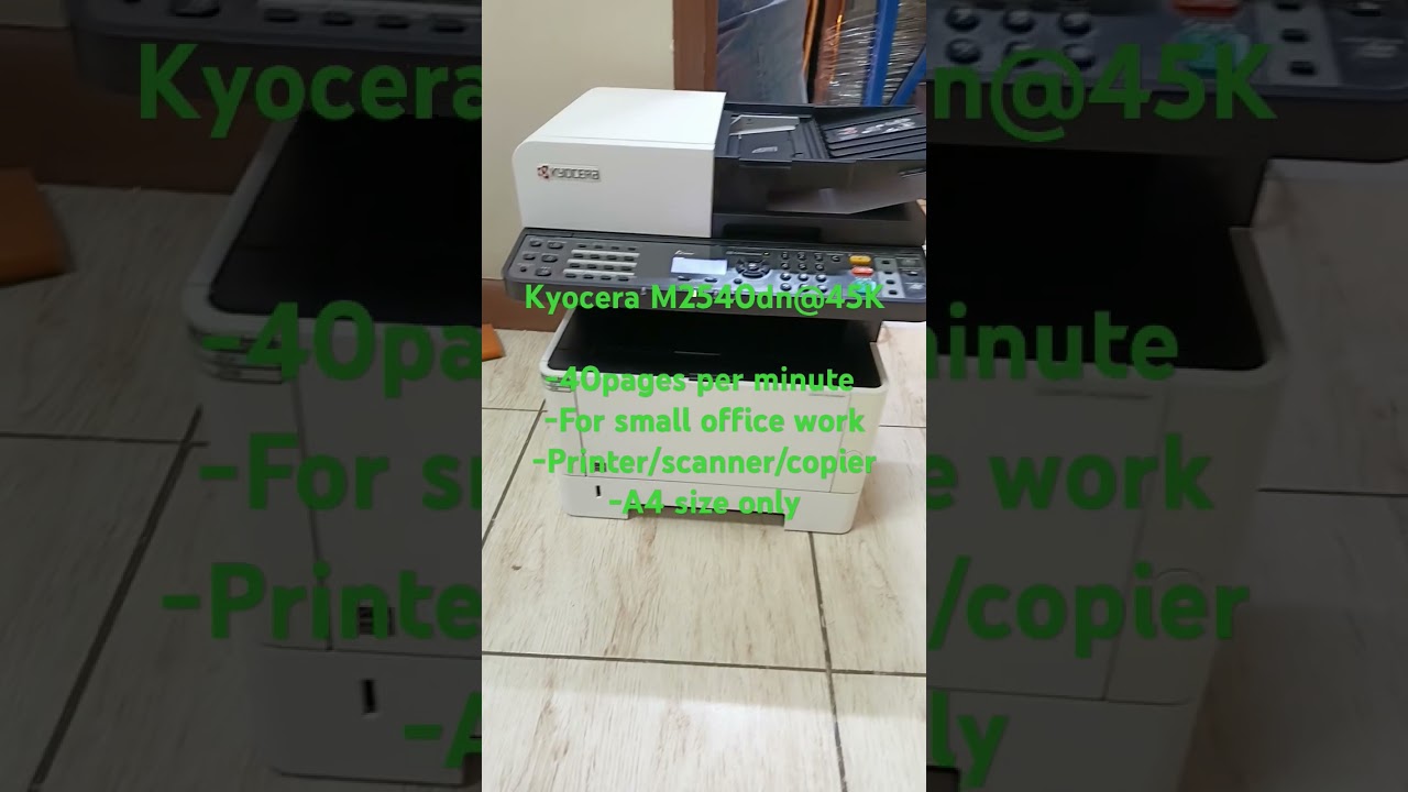 Kyocera M2540dn A4 Monochrome Machine