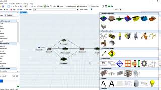 Simulation for Capacity Planing on Flexsim 2020 screenshot 4