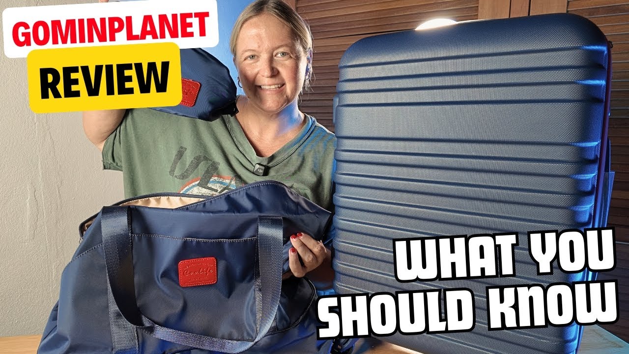 Coolife 3-Piece Luggage Carry On Set Review