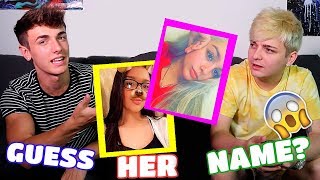 Guess Her Name Game Impossible Challenge Ft. Bryce Hall