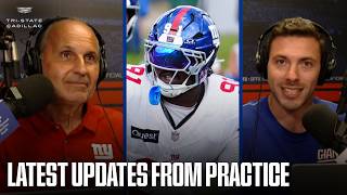 Latest Updates From Practice | Big Blue Kickoff Live | New York Giants