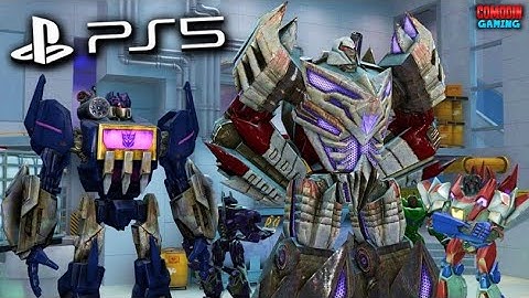 TRANSFORMERS: Fall Of Cybertron PS5 - PART 5 - MEGATRON’S ANNOUNCEMENT - Comodin Cam Gaming