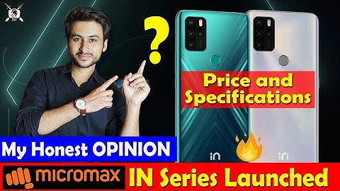 Micromax IN series - IN Note 1 and IN 1b Launched | Overview and My Opinion