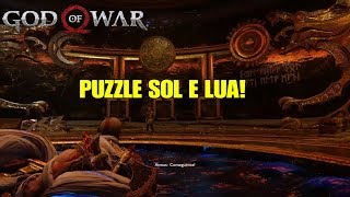 GOD OF WAR 4 - PUZZLE LOBO SOL E LUA! screenshot 4