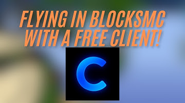 Flying in BlocksMC with a free client Ft Cryptix