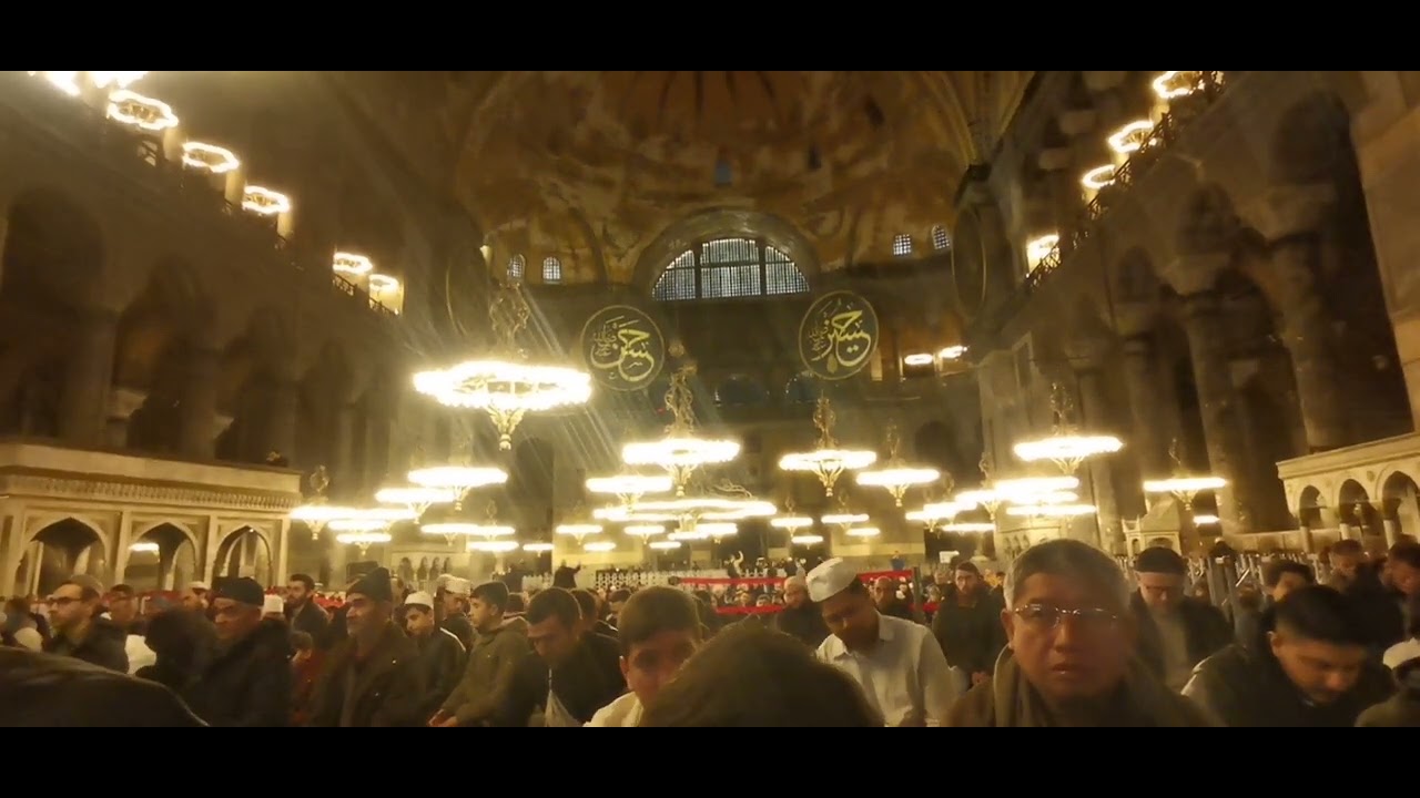 Mehmet Emin Ay - Istanbul Ayasofya Camii 06.01.2023 Sabah Namazı Fajr Prayer Quran Kuran Tesbihat