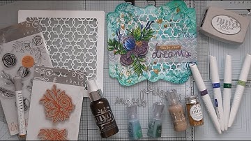 Tonic Memory Book Art Journal - Follow Your Dreams :D