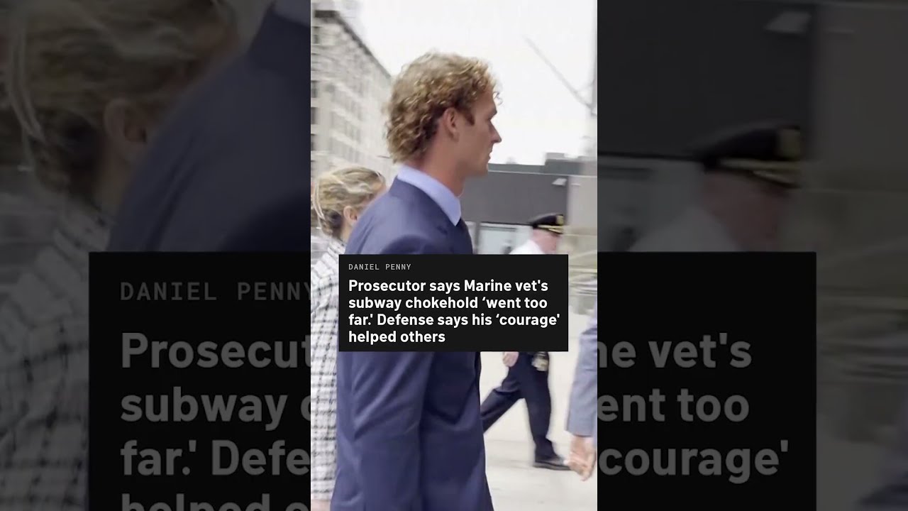 Daniel Penny Trial NYC Prosecutors Say Subway Chokehold Went Too Far 