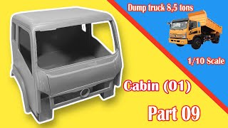 How to make a truck cabin from PVC - Part 09 (Cabin 01) | NHT creation