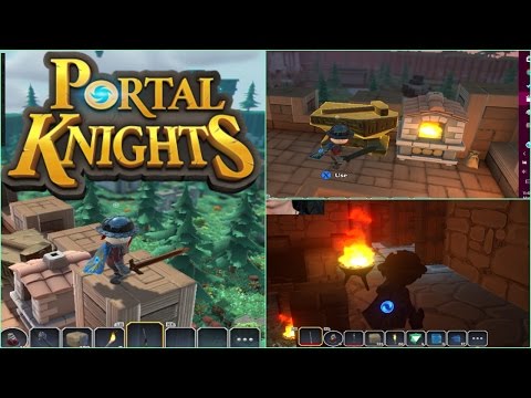 Forging Better Weapons! Portal Knights Gameplay 2