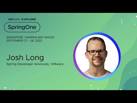 Join me at SpringOne at VMware Explore Singapore 2023