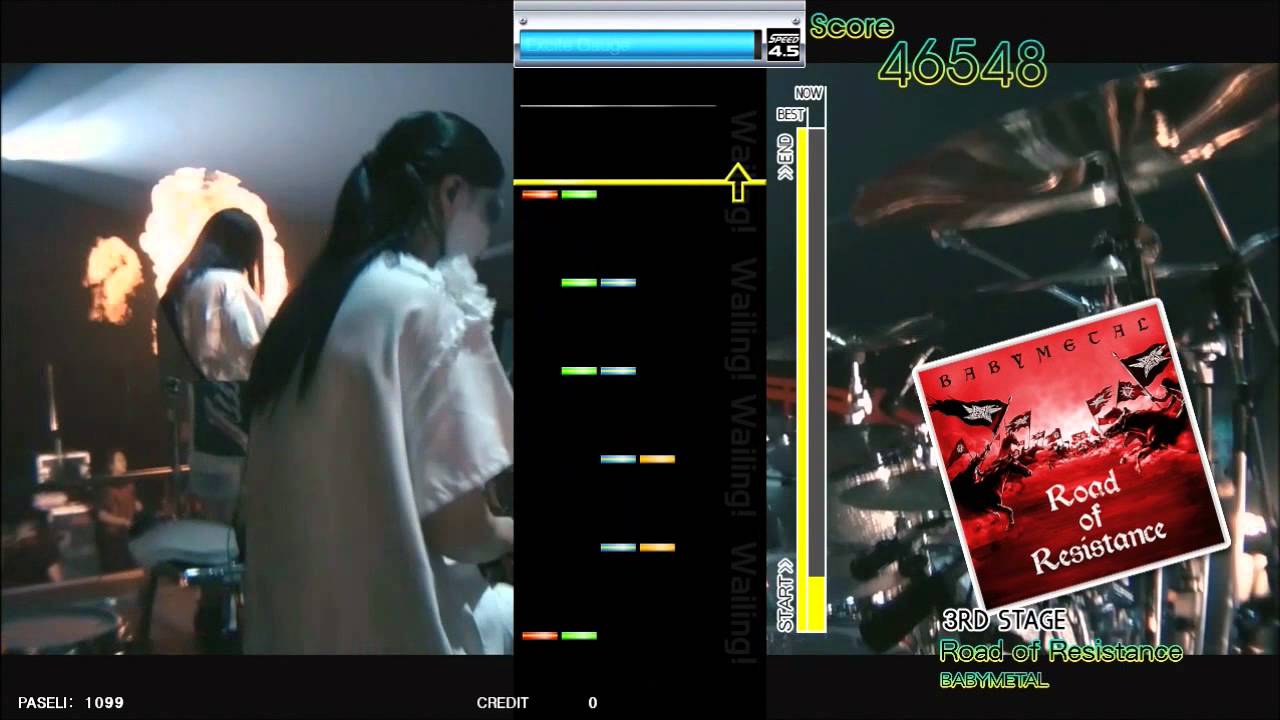 [GITADORA Tri-boost]Road of Resistance(MAS-G/B)