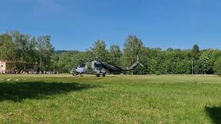 Mezi nebem a zemí Klimentov 2023: Mi-35 vzlet