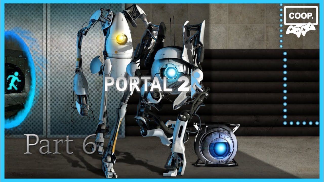 Portal 2 Co Op - Part 6 - Teststrecke 4 - Teil 1 - YouTube