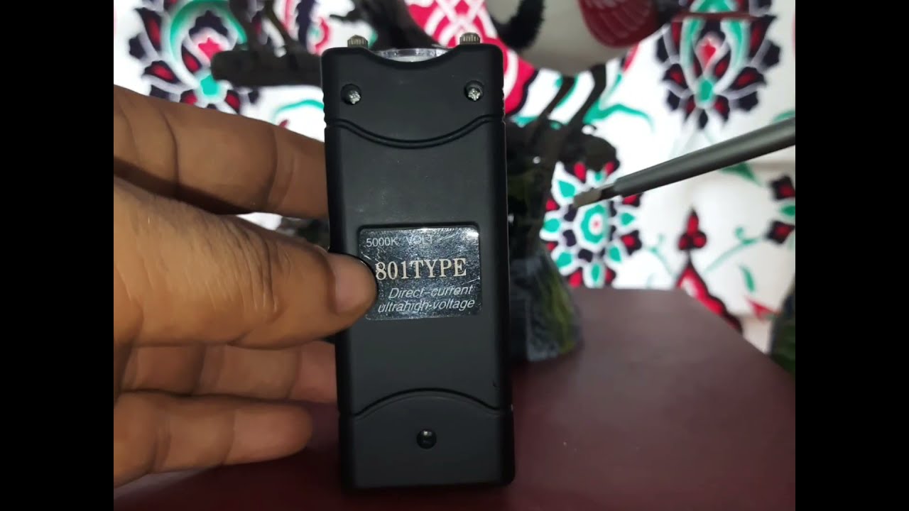 Original Taser 801 Type Electric Taser Testing Video YouTube