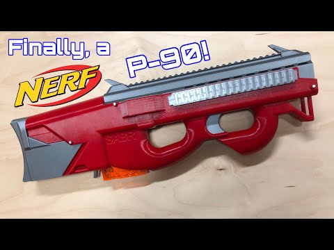 Nerf Mod: The SABR P90