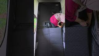Minimal setup, maximum comfort. This sleep system inside the TAHAN Pavilion Shelter Tent is a gam...