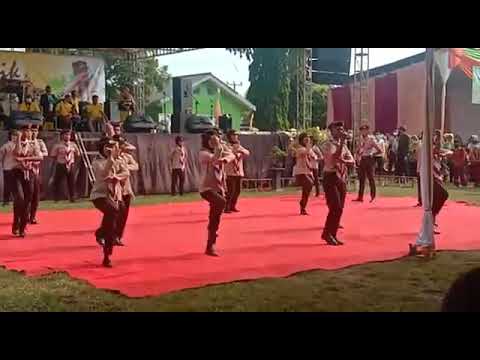 dance pramuka keren Di kecamatan Seputih Agung Kab Lampung Tengah.